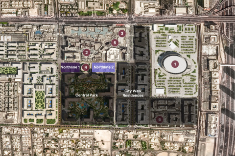 Lakás itt: City Walk, Dubai, EAE, 2 hálószoba, 108 m², azonosító: 665368 - fénykép 14