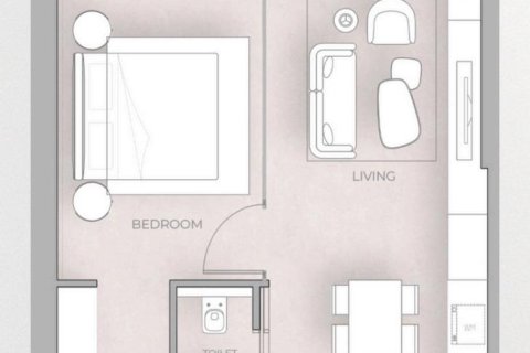 Apartmán v Motor City, Dubai, SAE 1 spálňa, 74 m2 č. 708680 - Fotografia 5