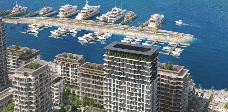 Apartemen di Dubai, UEA 1 kamar tidur, 72 m2 nomor 734302