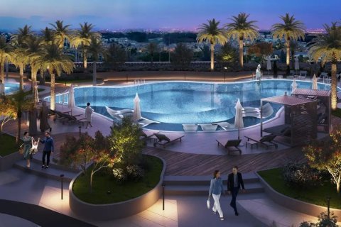 阿联酋 Dubai Dubai Production City (IMPZ) 公寓  1 卧, 93.6 平方米 , 编号 709816
