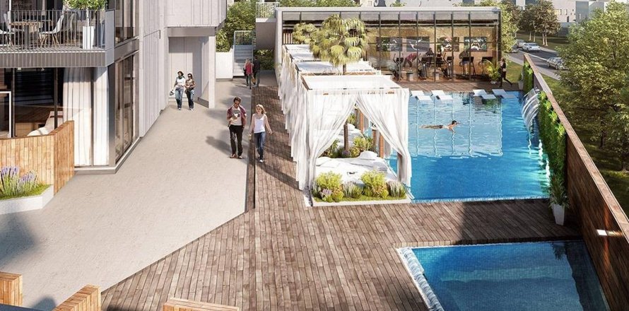 Apartament în Arjan, Dubai, EAU 2 dormitoare, 165 mp.  №267631