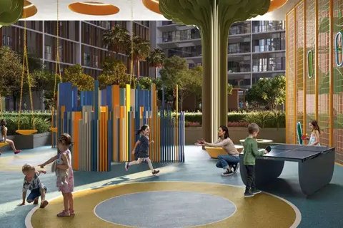 Διαμέρισμα σε Dubai Production City (IMPZ), ΗΑΕ 1 υπνοδωμάτιο, 77 τ.μ. Αρ. 728452 - φωτογραφία 2