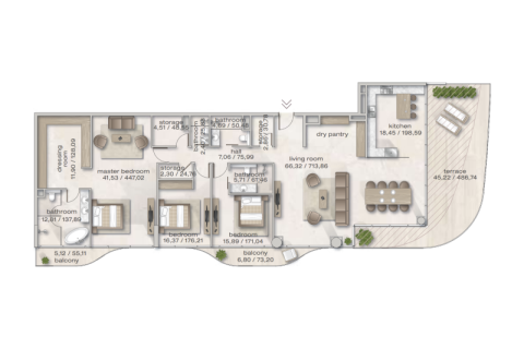 Appartement à vendre à  Dubai, EAU 1 chambre, 68 m2 № 690052 - photo 11