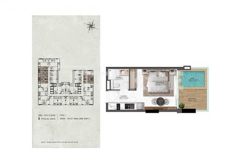 Lakás itt: Majan, Dubai, EAE, 2 hálószoba, 92 m², azonosító: 630081 - fénykép 18