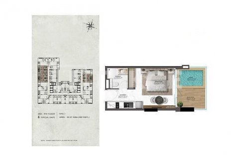 Lakás itt: Majan, Dubai, EAE, 2 hálószoba, 92 m², azonosító: 630081 - fénykép 17