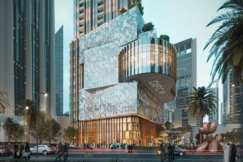 Apartman u DIFC, Dubai, UAE 60 m2, 1 spavaća soba Br. 689847