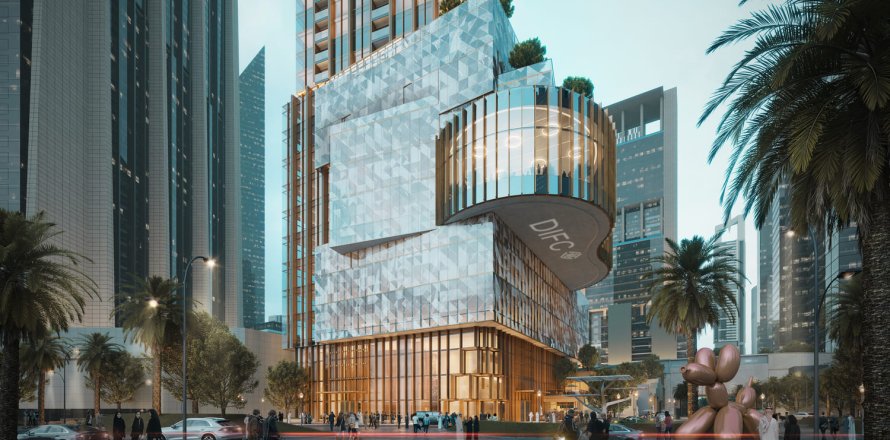 דירה ב DIFC, Dubai, איחוד האמירויות 1 חדר שינה, 60 מ"ר מספר 689847