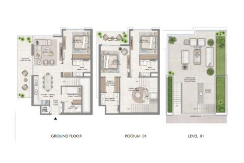 Apartamento para venda em Dubai Creek Harbour (The Lagoons), Dubai, EAU 1 quarto, 71 m2 № 689849 - foto 11