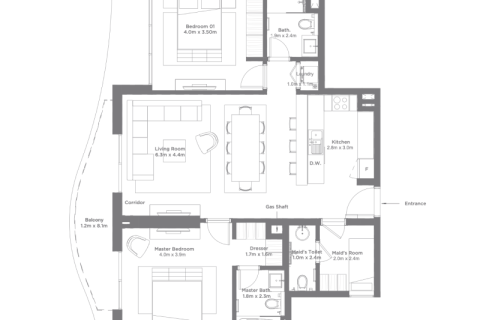 Appartement à vendre à  Mina Al Arab, Ras Al Khaimah, EAU 1 pièce, 111 m2 № 689845 - photo 7