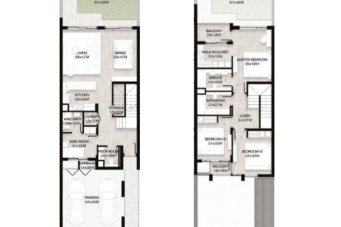 Townhouse in Mudon, Dubai, UAE 3 bedrooms, 219 sq.m. № 689846 - photo 6