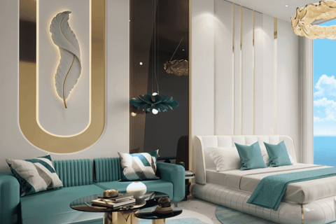Apartmen di Maritime City, Dubai, UAE 40 meter persegi № 735940 - foto 7