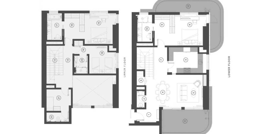 Lakás a Rixos Al Reem Residences lakóparkban itt: Al Reem Island, Abu Dhabi, EAE, 3 hálószoba, 222.87 m², azonosító: 740725