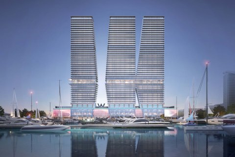 阿联酋 Dubai Dubai Harbour 公寓  1 卧, 103.12 平方米 , 编号 748611