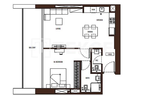 Dzīvoklis Jumeirah Village Circle, Dubaijā, AAE 1 istaba, 40 m2 Nr. 730912 - attēls 14