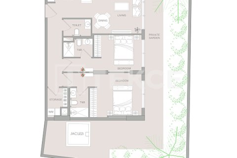 Jumeirah Village Circle, Dubai, संयुक्त अरब अमीरात में अपार्टमेंट, 1 कमरा, 47 वर्ग मीटर, संख्या 730910 - फ़ोटो 21