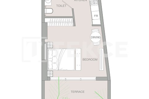 Jumeirah Village Circle, Dubai, संयुक्त अरब अमीरात में अपार्टमेंट, 1 कमरा, 47 वर्ग मीटर, संख्या 730910 - फ़ोटो 19