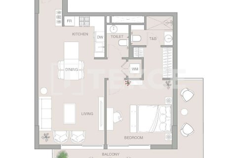 آپارتمان برای فروش در  Jumeirah Village Triangle، Dubai، امارات متحده عربی  48 متر مربع ، شماره 730915 - تصویر 19