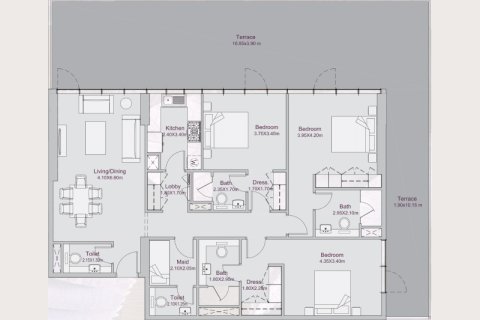 Al Furjan, Dubai, UAE의 판매용 아파트 침실 1개, 78제곱미터 번호 732591 - 사진 5