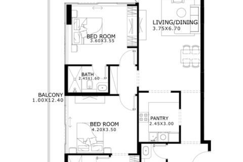 Apartament në Jumeirah Village Circle, Dubai, Emiratet e Bashkuara Arabe 1 dhomë, 37 m2. № 732593 - Foto 6