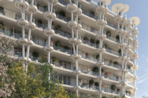 Apartament na sprzedaż w Dubai, ZEA 1 sypialnia, 42 mkw., nr 731599 - zdjęcie 2