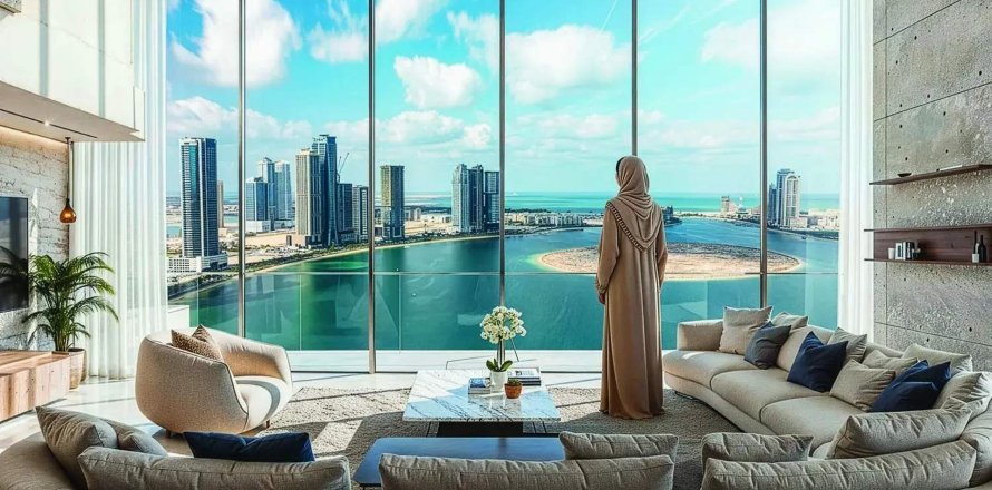 Korter asukohaga Al Ghaf Tower asukohaga Al Khan, Sharjah, AÜE: 4 magamistoaga, 599.97 m² Nr 717501
