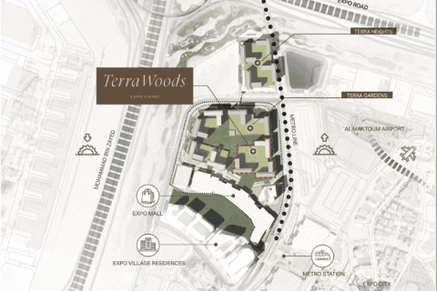 Apartman u Dubai, UAE 104 m2, 2 spavaćih soba Br. 723315