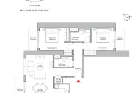 Apartamento en venta en Nadd Al Sheba, Dubai, EAU 3 dormitorios, 154 m2 № 704955 - foto 11