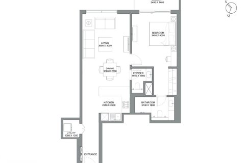 Lägenhet till försäljning i Dubai, UAE 1 sovrum, 79 kvm Nr. 718496 - fotografi 10