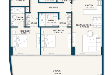 Wohnung zum Verkauf in Discovery Gardens, Dubai, VAE 1 Zimmer, 36 m2 Nr. 732544 - Foto 5