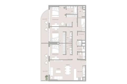 Apartmán v Dubai, SAE 1 spálňa, 83 m2 č. 728501 - Fotografia 7