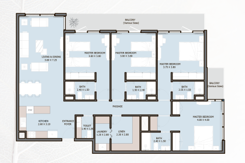 Appartamento in vendita a Dubai Investment Park, Dubai, EAU 1 camera, 34 mq. № 728502 - foto 13