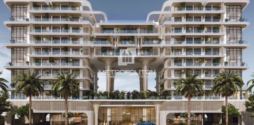 دوبلکس در Al Marjan Island، Ras Al Khaimah ، امارات متحده عربی 1 خوابه ، 158 متر مربع.  شماره 664401