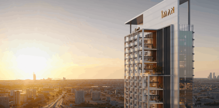 Huoneisto Motor City, Dubai, Arabiemiraatit 1 huone, 39 m2 № 729697