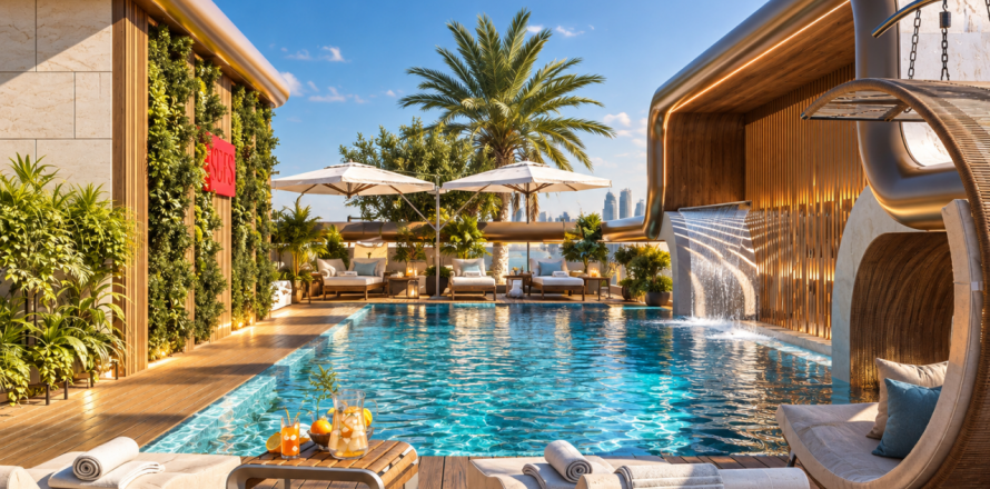 Dubai、UAEにあるマンション 1ベッドルーム、59 m2 No729702