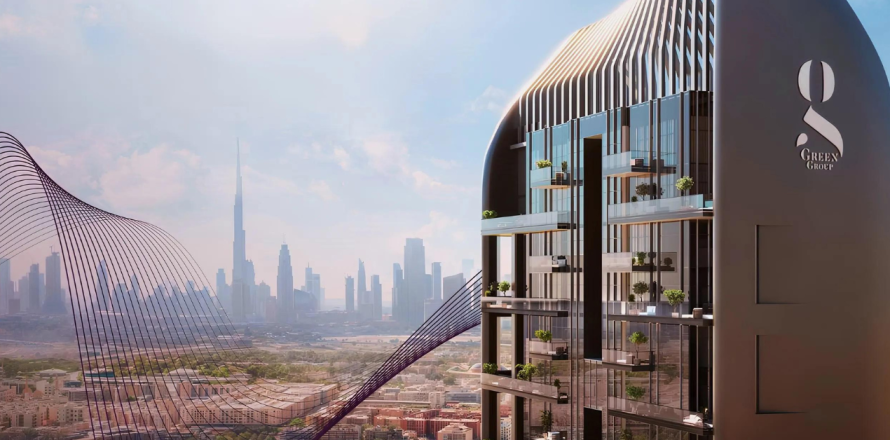 Huoneisto Jumeirah Village Circle, Dubai, Arabiemiraatit 1 makuuhuone, 43 m2 № 729289