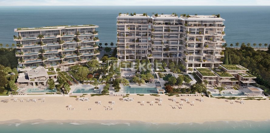 Leilighet i Palm Jumeirah, Dubai, Emiratene 4 soverom, 607 kvm nr. 710470