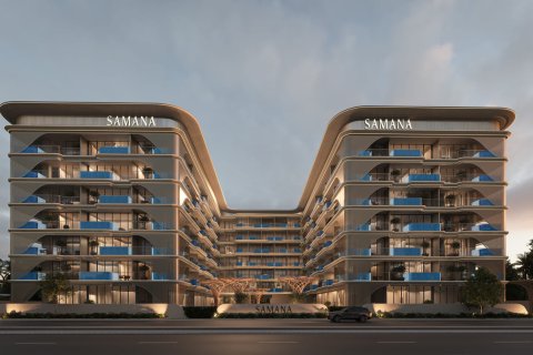 Apartemen di Arjan, Dubai, UEA 1 ruangan, 35 m2 nomor 732361