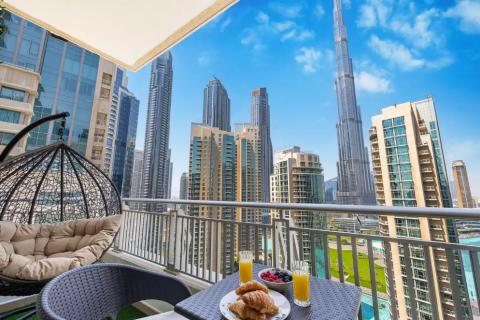 Apartment i Downtown Dubai (Downtown Burj Dubai), Dubai, UAE 2 soveværelser, 119 kvm № 663272