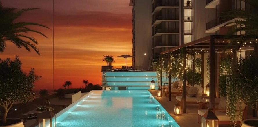 Apartament në Dubai, Emiratet e Bashkuara Arabe 1 dhomë, 34 m2. № 729811