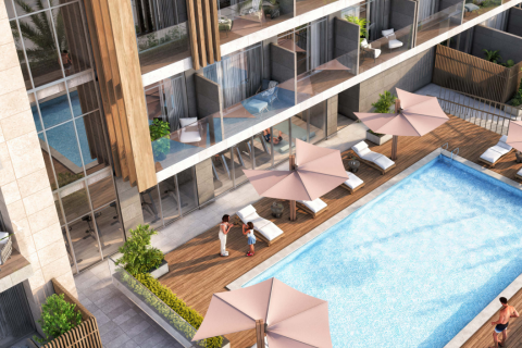 Huoneisto Dubai, Arabiemiraatit 1 makuuhuone, 64 m2 № 729812
