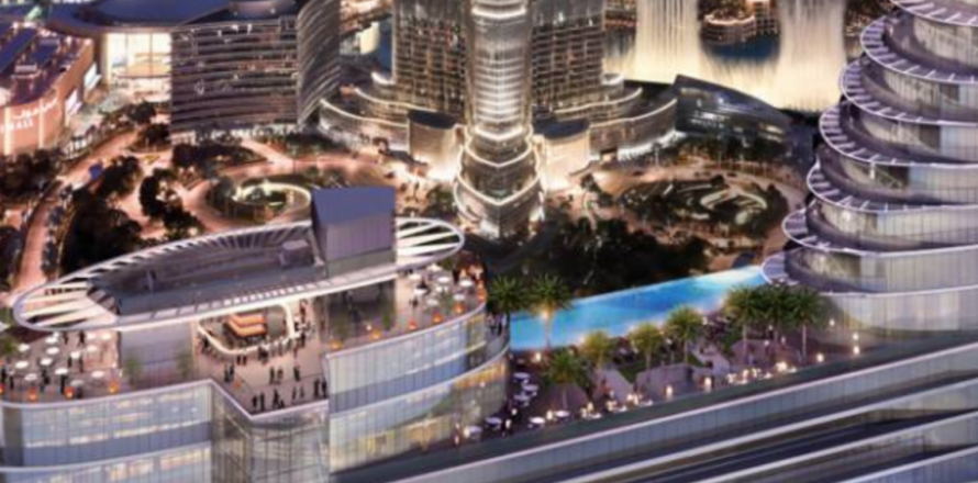 Lägenhet i Downtown Dubai (Downtown Burj Dubai), Dubai, UAE 1 sovrum, 97 kvm Nr. 639407