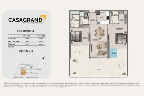 Penthouse para venda em Dubai, EAU 4 quartos, 219 m2 № 704336 - foto 17