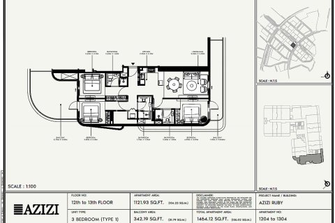 Dzīvoklis Jumeirah Village Circle, Dubaijā, AAE 2 istabas, 103 m2 Nr. 687894 - attēls 15