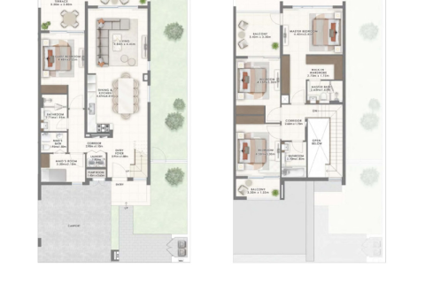 Řadový dům v The Valley, Dubai, SAE 3 ložnice, 217 m² Č.: 689864 - fotografie 5
