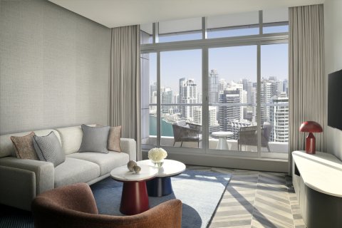 Hôtels-appartement à Dubai Marina, Dubai, EAU: 1 chambre, 63.92 m2 № 750690