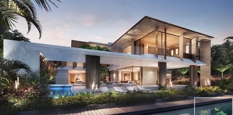 Villa asukohaga Tilal Al Ghaf, Dubai, AÜE: 6 magamistoaga, 1450.31 m² Nr 747118