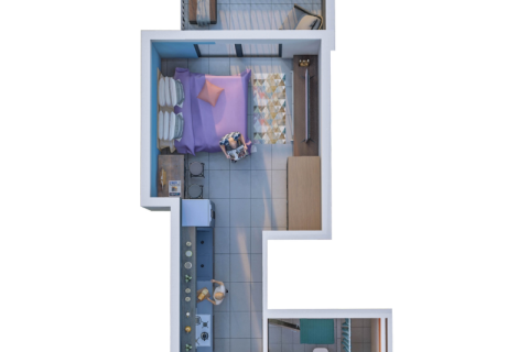 Huoneisto Dubai, Arabiemiraatit 1 huone, 31 m2 № 732607 - kuva 4