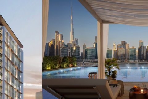 آپارتمان در Business Bay، Dubai ، امارات متحده عربی 1 خوابه ، 43 متر مربع.  شماره 639933