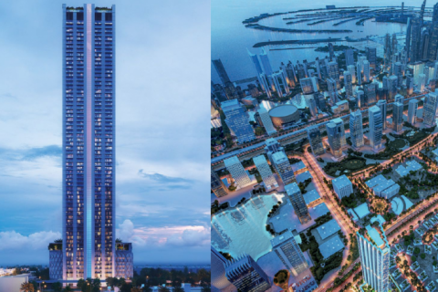 Apartman u Jumeirah Village Circle, Dubai, UAE 72 m2, 1 spavaća soba Br. 639931