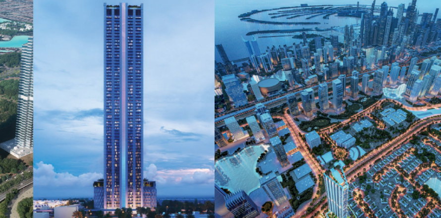 Jumeirah Village Circle, Dubai, UAE의 아파트 침실 1개, 72제곱미터 번호 639931